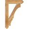 Ekena Millwork Balboa Arts & Crafts Rough Sawn Bracket, Western Red Cedar, 4"W x 22"D x 34"H BKT04X22X34BOA03RWR - alternate 4